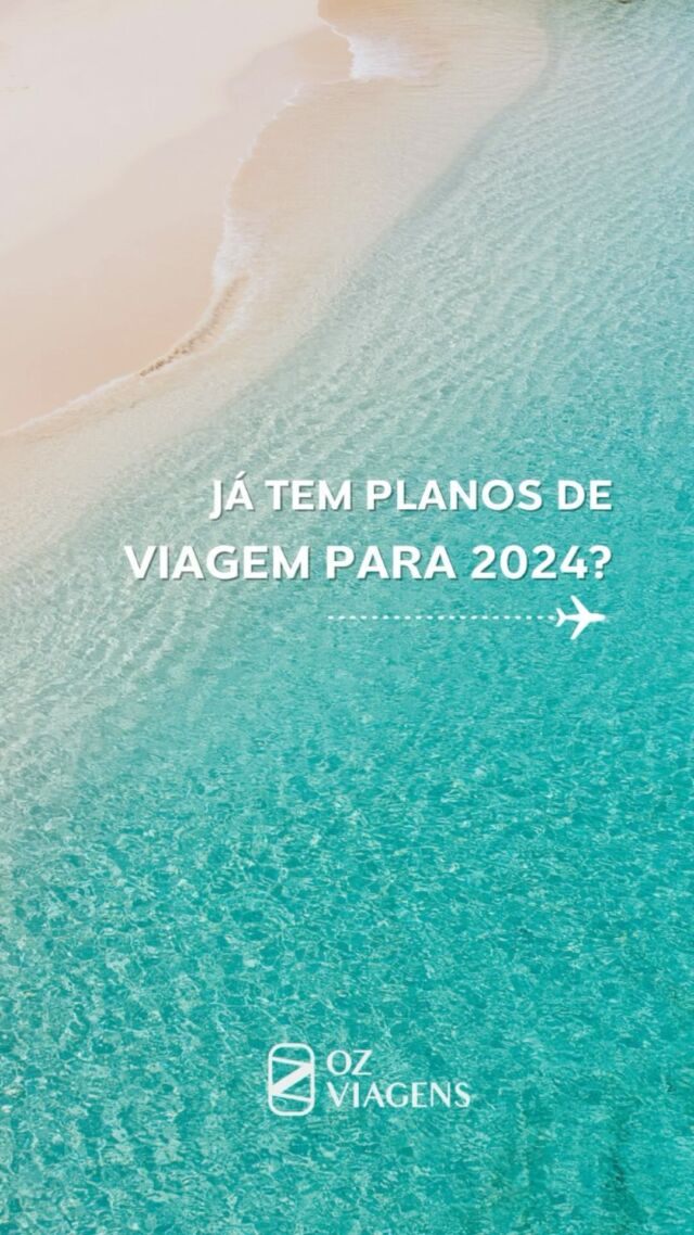 Já tem planos para viajar em 2024? ✈️Confira os feriados que você pode viajar esse ano.O SEU SONHO COMEÇA AQUI!💚